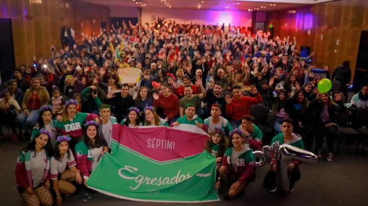 Los alumnos de la Escuela Técnica Nº 20 festejaron a lo grande en el “Molino Fénix”