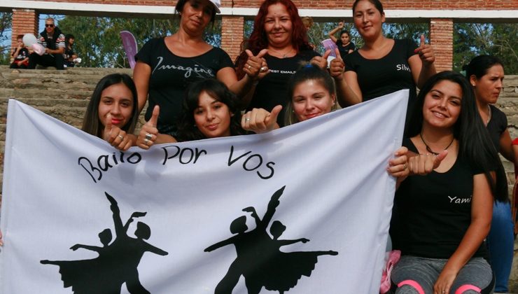 “Bailo por Vos” estuvo en el Parque IV Centenario