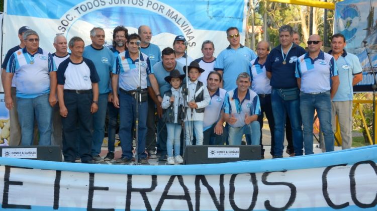 Con patriotismo y solidaridad, veteranos de Malvinas conmemoraron su día