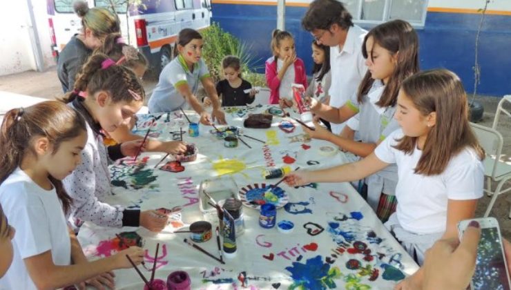 Los chicos de la Escuela “Albert Einstein” vivieron una jornada ambiental