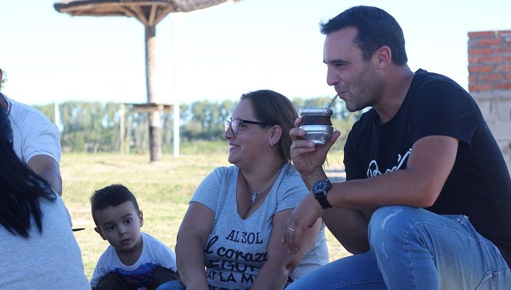 El Gobierno inauguró otra plaza, esta vez en el Embalse de Villa Mercedes