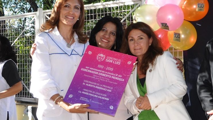 La Escuela N° 267 “Gobernador Eriberto Mendoza” celebró sus 100 años
