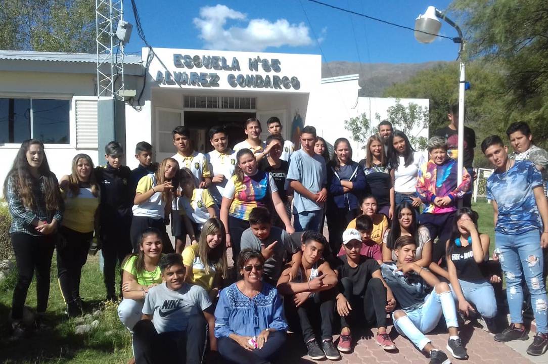 El encuentro se desarrolló en la Escuela N° 85 “Álvarez Condarco” del paraje Los Molles.