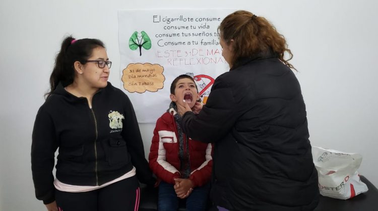 El Camión Sanitario estuvo en Villa de Praga