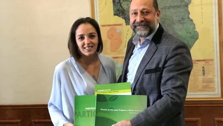 Natalia Spinuzza se reunió con el secretario de Ambiente y Cambio Climático de Córdoba