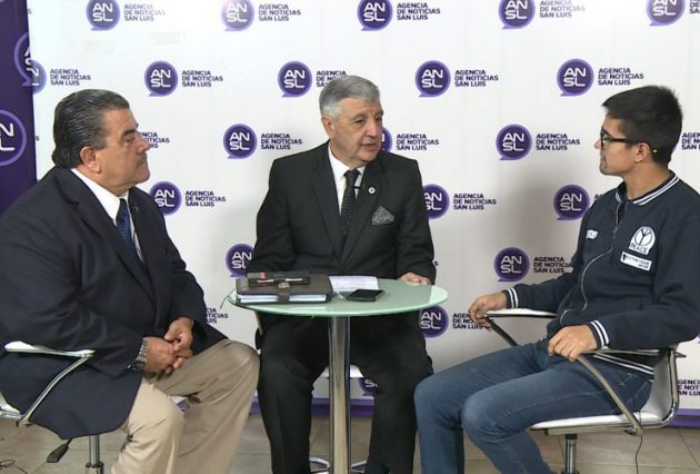El director de Extensión, Jorge La Vía, y el rector Oscar Magni Oga anunciaron el inicio del ciclo lectivo del ISSP.