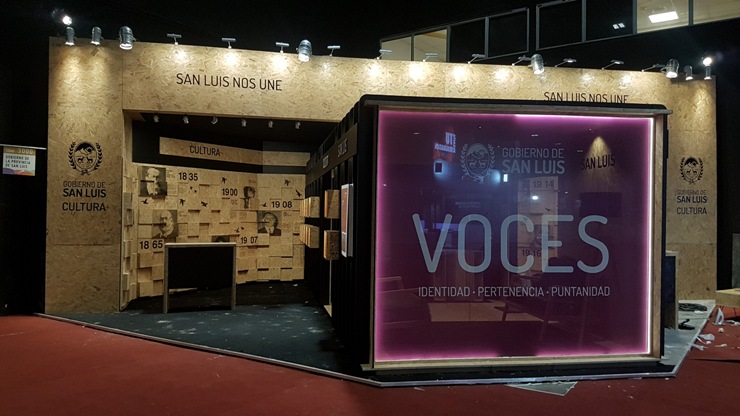 Te presentamos el stand de San Luis en la 45ª edición de la Feria del Libro