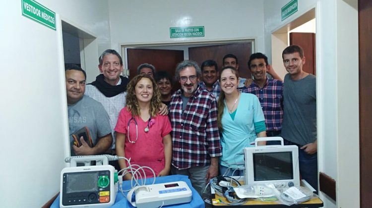 Un equipo interdisciplinario de Salud recorrió los hospitales del Valle del Conlara