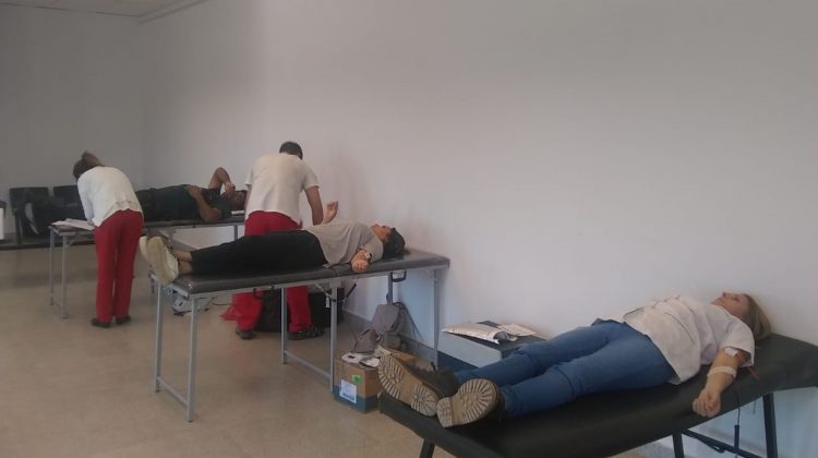 Realizaron una campaña de donación de sangre en Merlo