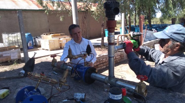 La obra del Acueducto del Oeste beneficiará a más de 220 productores locales