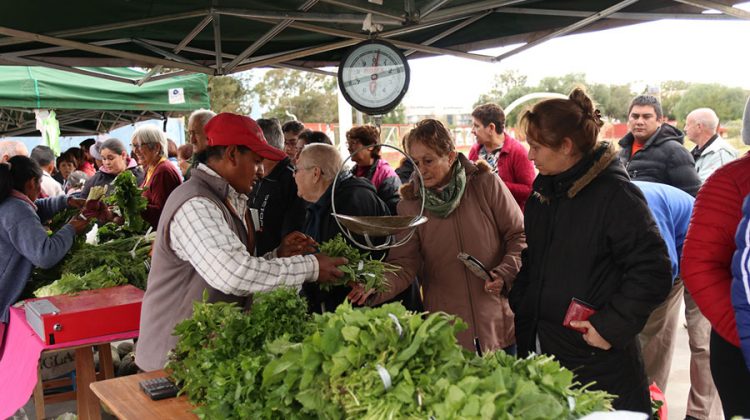 Las ofertas en carnes y verduras llegan al barrio 1° de Mayo