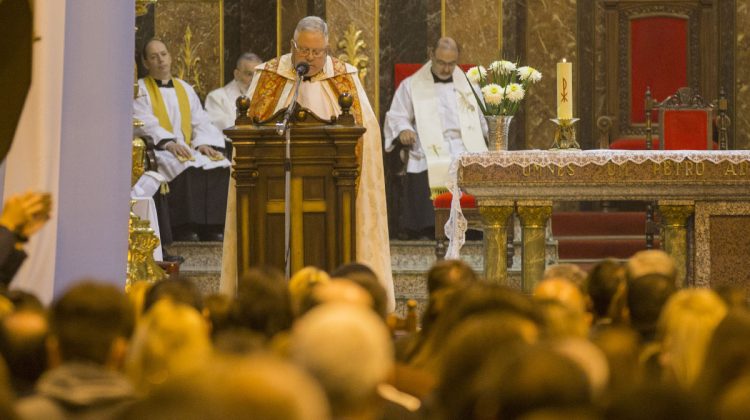 Realizaron el tradicional Tedéum en la Iglesia Catedral