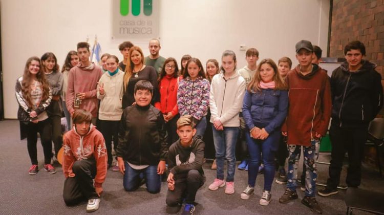 Primeros encuentros de los alumnos de la Escuela Generativa de la Casa de la Música