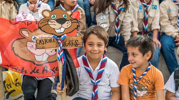 Los scouts del Distrito 34 inauguraron el período 2019 en “La Pedrera”