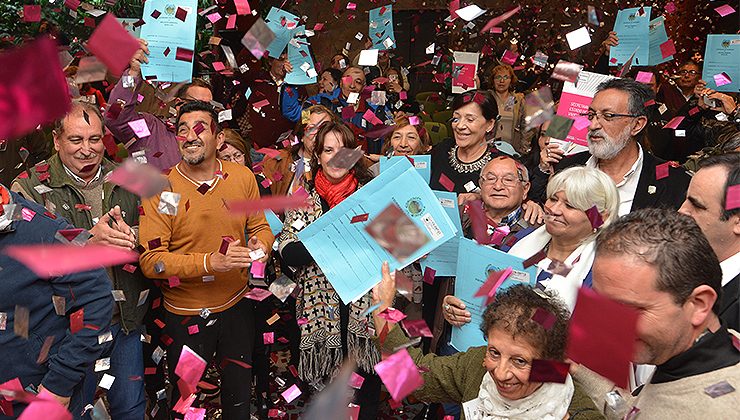 Familias seguras, felices y agradecidas