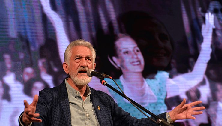 El gobernador Alberto Rodríguez Saá evocó la figura de Eva Perón, a 100 años de su nacimiento