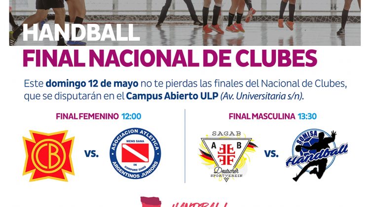 El Campus será epicentro de las finales del Nacional de Handball