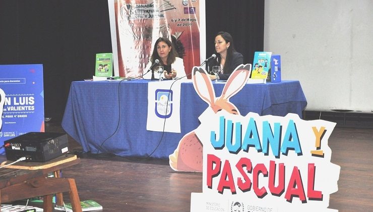 Presentaron el manual de “Juana y Pascual” en las VI Jornadas de Literatura Infantil y Juvenil de la UNSL