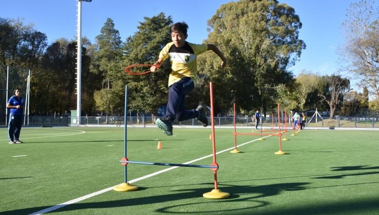 Realizaron un encuentro de mini atletismo en el “Ave Fénix”