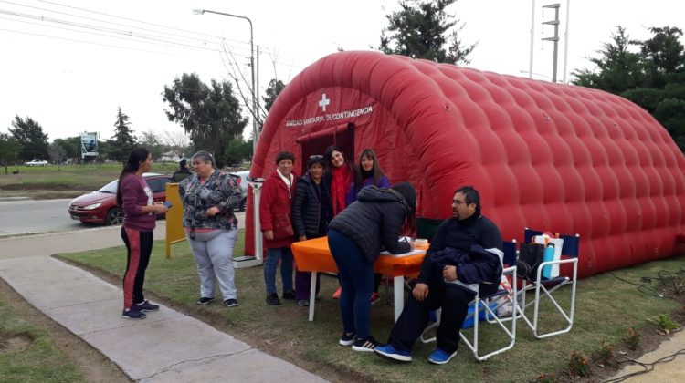 “Tu Salud en los barrios” estuvo en la Plaza del Cerro