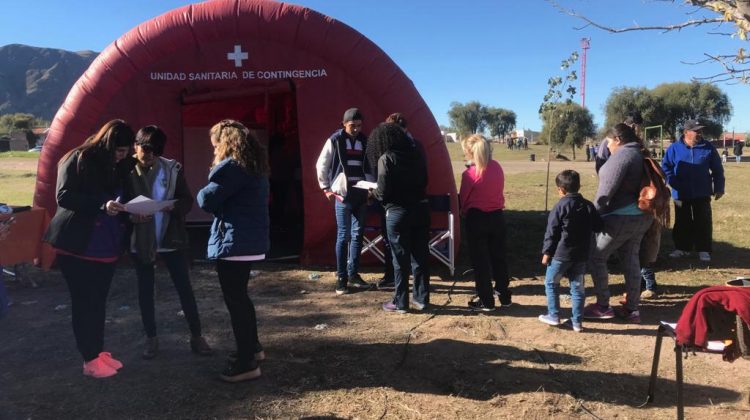 “Tu Salud en los Barrios” comenzó la semana en el 155 Viviendas