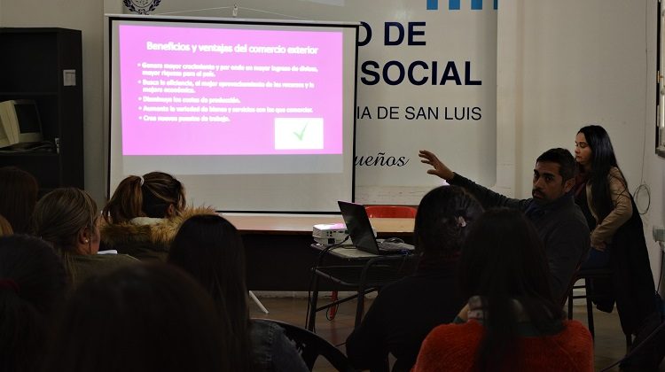 Comenzó la capacitación en Comercio Exterior para el Plan de Inclusión Social