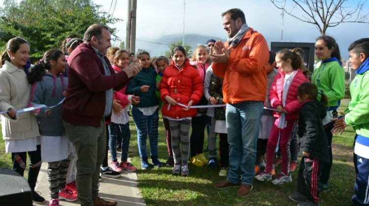 Los vecinos de Villa del Carmen cuentan con un nuevo espacio recreativo