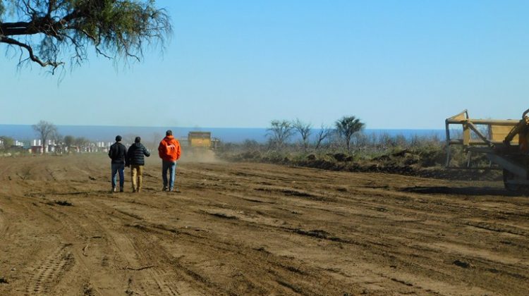 El camino de circunvalación de La Punta está en su fase final