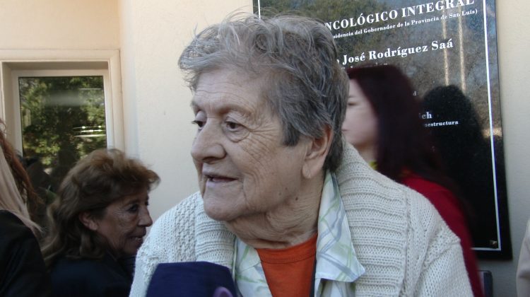 Isabel Oste: “Este Centro Oncológico que hizo el gobernador para nosotros es una bendición”