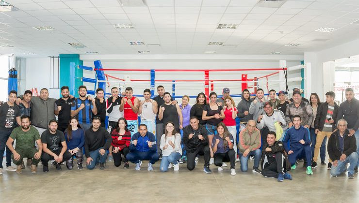 Olimpíadas policiales: el boxeo subió al ring en el Campus