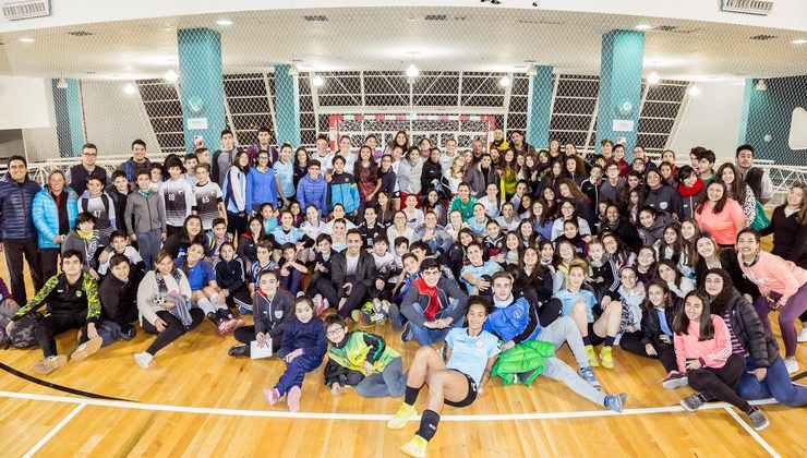 “La Garra” se despidió de San Luis con un entrenamiento a puertas abiertas en el Campus ULP