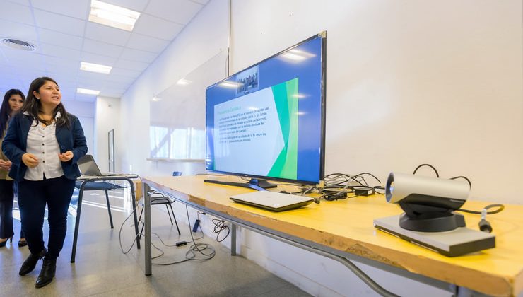 Alumnos de la Licenciatura en Enfermería de toda la provincia interactuaron por teleconferencia