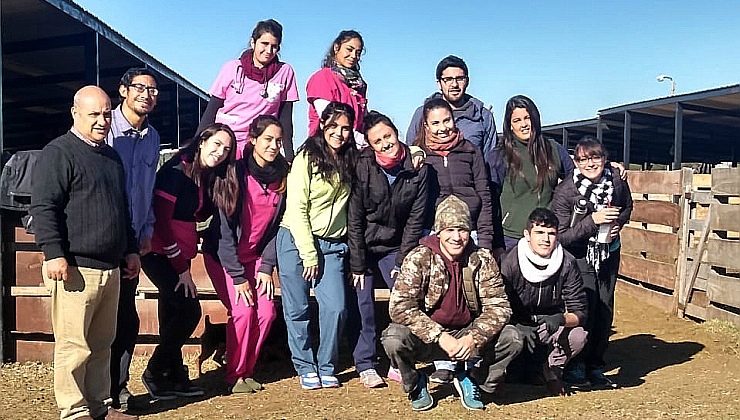 Alumnos de la UCCuyo se capacitaron en el módulo genético de Sol Puntano