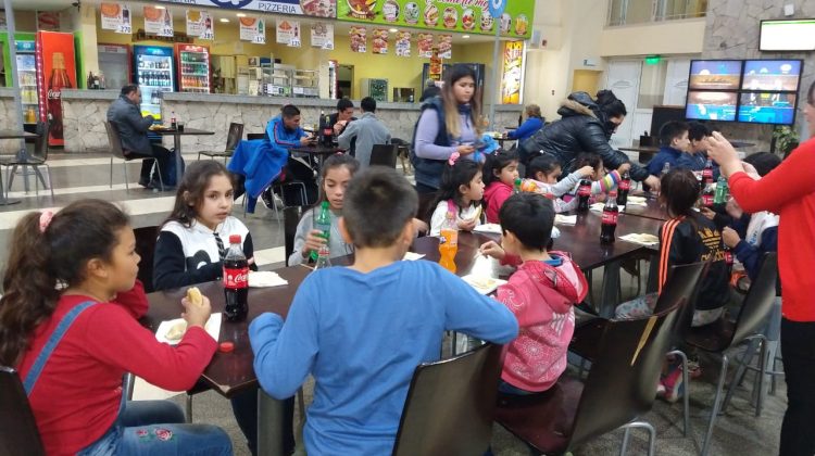 Sábado de cine para los niños del barrio San Martín