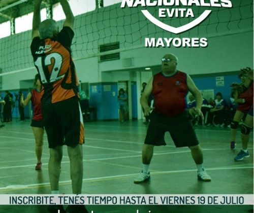 Los adultos mayores también se pueden inscribir a los Juegos Nacionales Evita