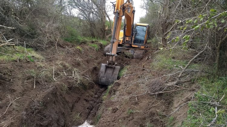 San Luis Agua efectuó la recuperación de la toma “El Salitral” sobre el Río Conlara