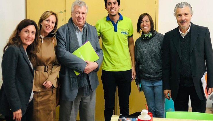 Autoridades de la UBA visitaron la Escuela Generativa “Universo D-Mentes”