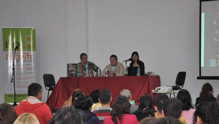 Brindaron una charla sobre la causa Malvinas en el IFDC San Luis