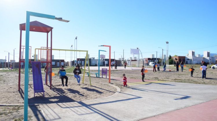 Nuevo espacio de recreación para el Barrio 500 Viviendas