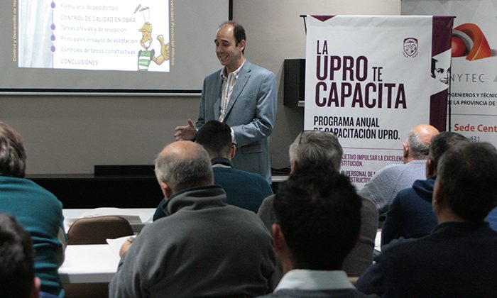 En la UPrO se dictó un curso sobre hormigón elaborado