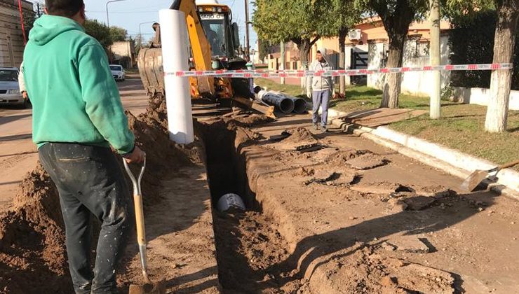 Progresa a buen ritmo la ampliación de los desagües de Arizona