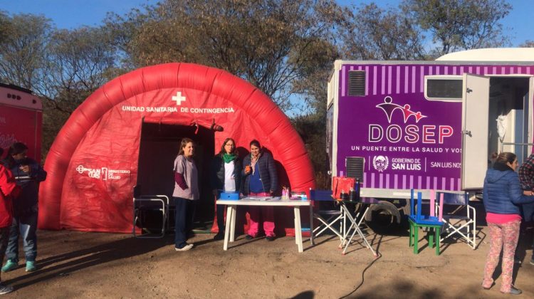 “Tu Salud en el Barrio” estuvo en el “9 de Julio”