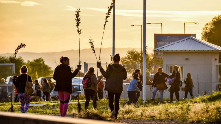 Miles de familias celebraron la llegada de los frutales y las aromáticas