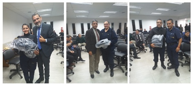 Sigue la entrega de indumentaria a la Policía provincial