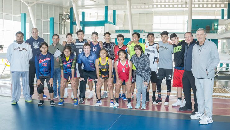 Básquet: la selección juvenil de Cochabamba se prepara en el Campus ULP