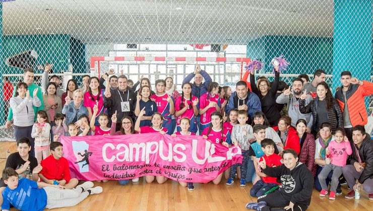 Hándbol del Campus ULP: el equipo de menores damas se coronó campeón