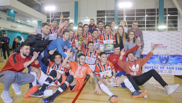 El futsal de la Liga Sanluiseña se definió en el Campus de la ULP