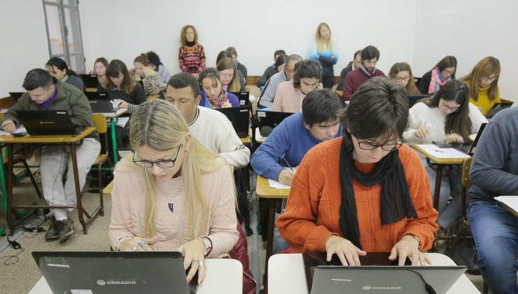 Alumnos de la ULP Virtual rindieron sus exámenes finales en 10 sedes de San Luis