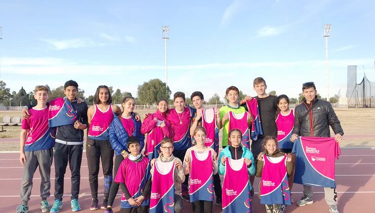 El equipo de atletismo del Campus ULP cosechó muy buenos resultados en Mendoza