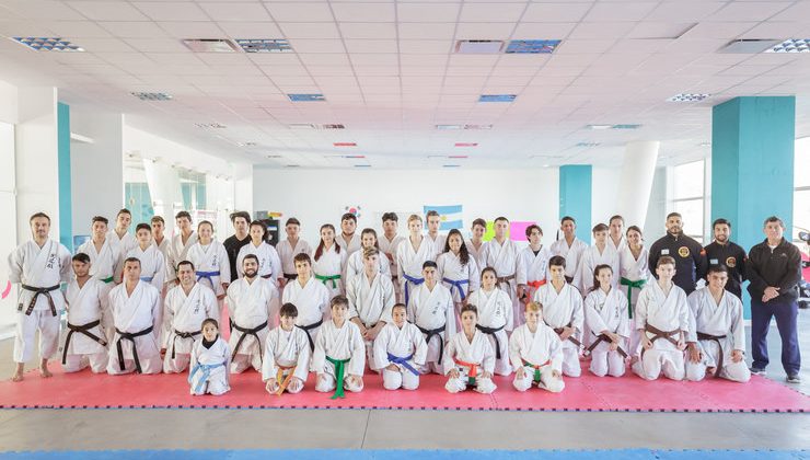 La Selección Argentina de Karate entrenó en el Campus ULP